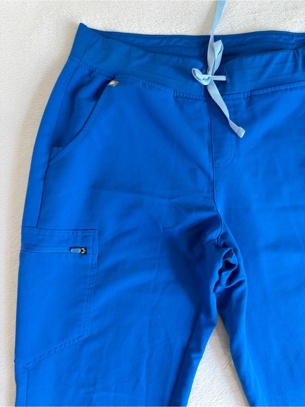 FIGS Zamora Jogger Scrub Pants Women’s L Tall Royal Blue W18SW2005T ITEM2636 - Picture 3 of 13